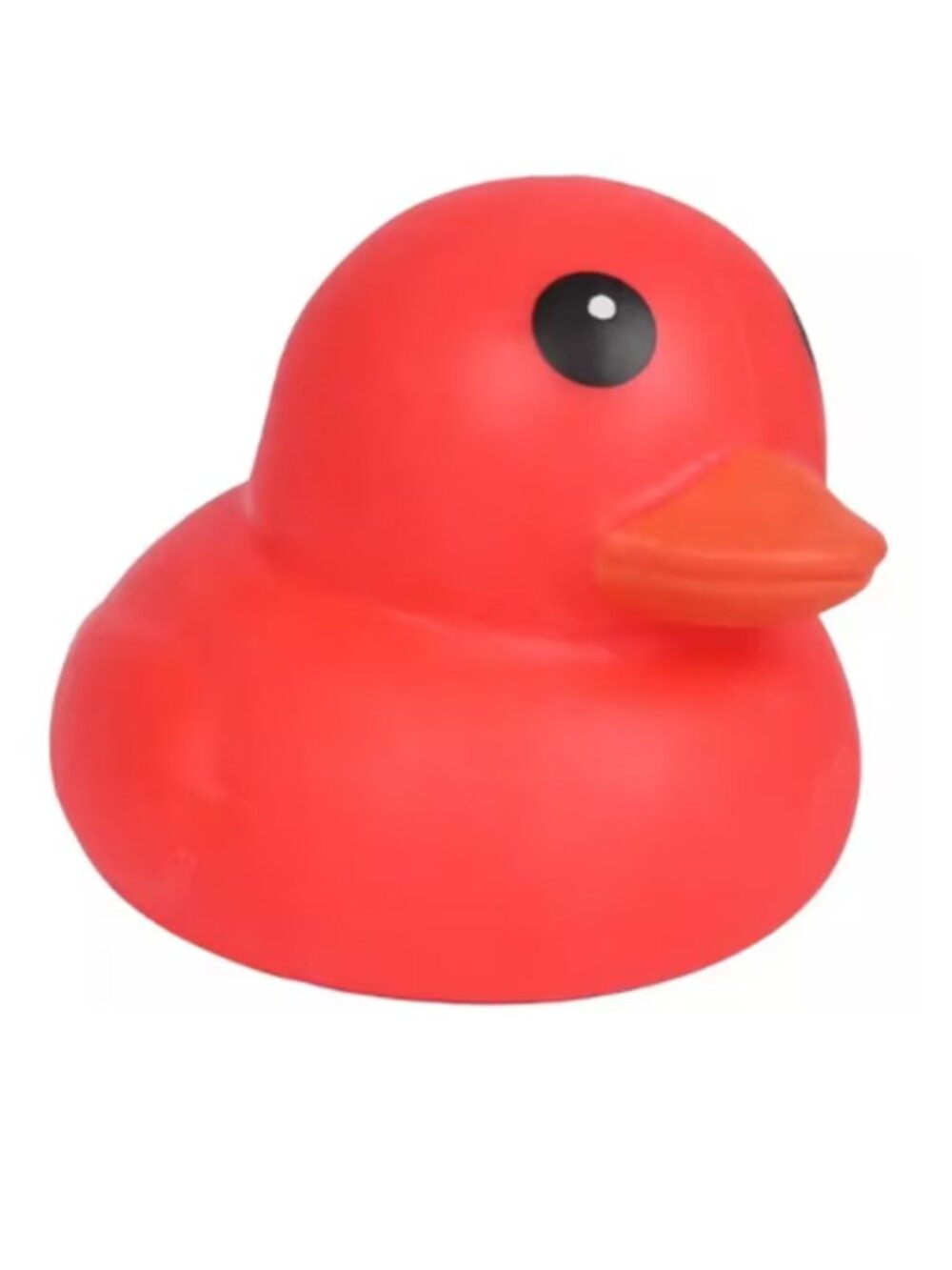 Sunny Days Squishy Duck Red NWT Soft Sensory Toy Cute Kawai